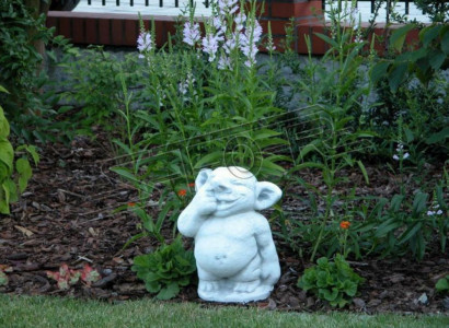 Troll 34cm Skulptur Design Figur Statue Garten Figuren Statuen